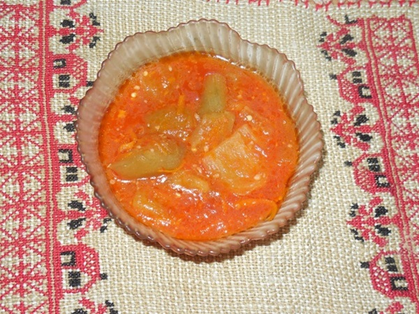 Salada de tomate para o inverno