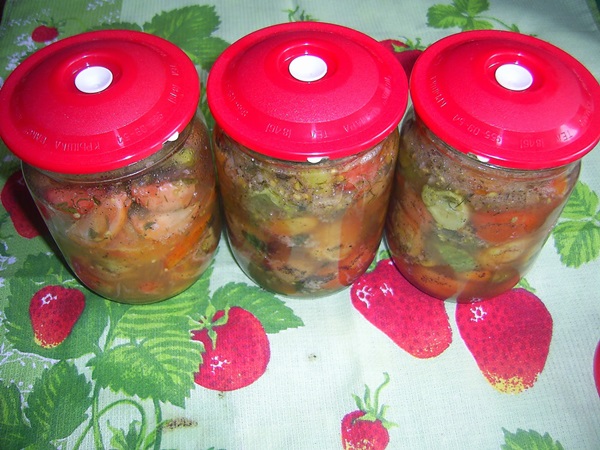 Salada de tomate para o inverno