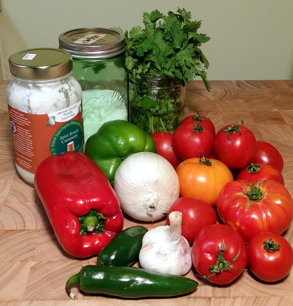 Salada de tomate para o inverno