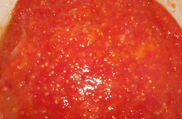 Salada de tomate para o inverno