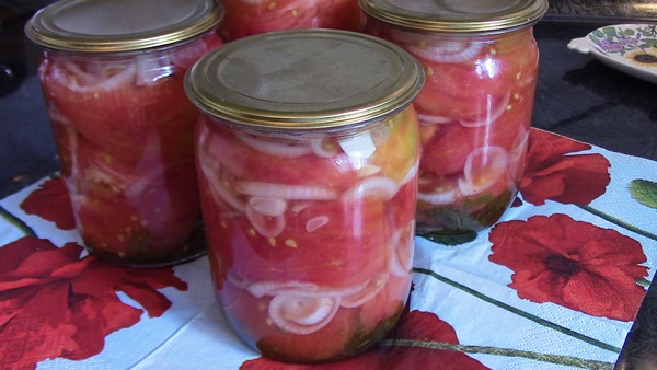 Salada de tomate para o inverno