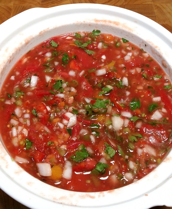 Salada de tomate para o inverno