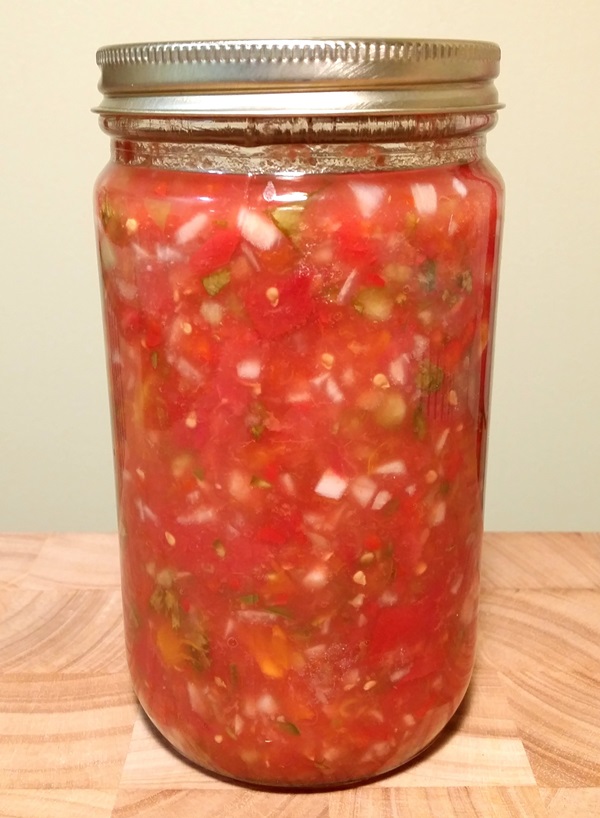 Salada de tomate para o inverno