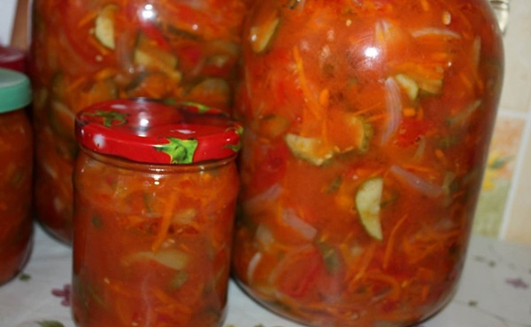Salada de tomate para o inverno