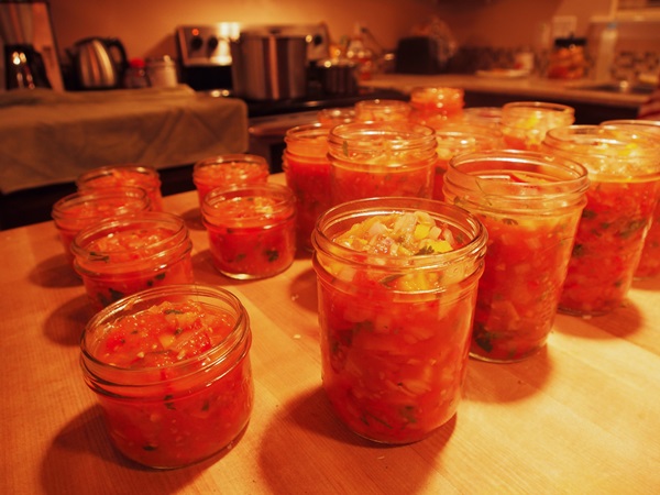 Salada de tomate para o inverno
