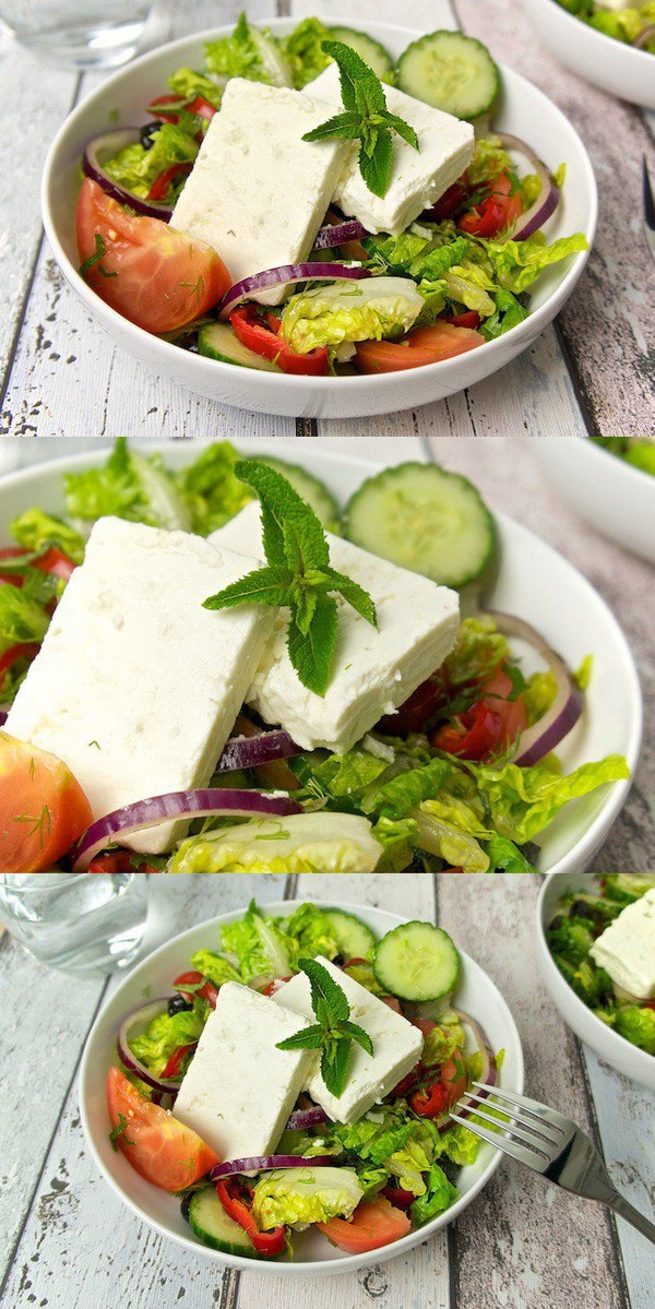 Saladas com brynza: topo das melhores receitas