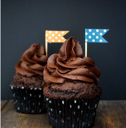As mais deliciosas receitas de capkake: chocolate, coalhada com mastique