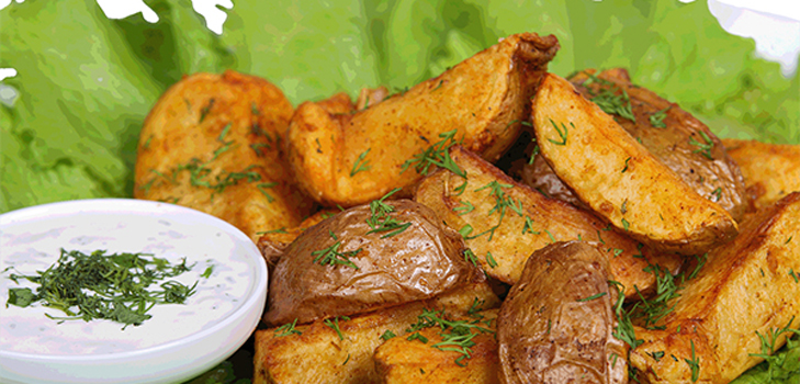Segredos de cozinhar batatas de uma maneira rústica