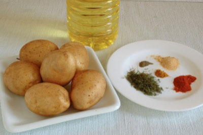 Segredos de cozinhar batatas de uma maneira rústica