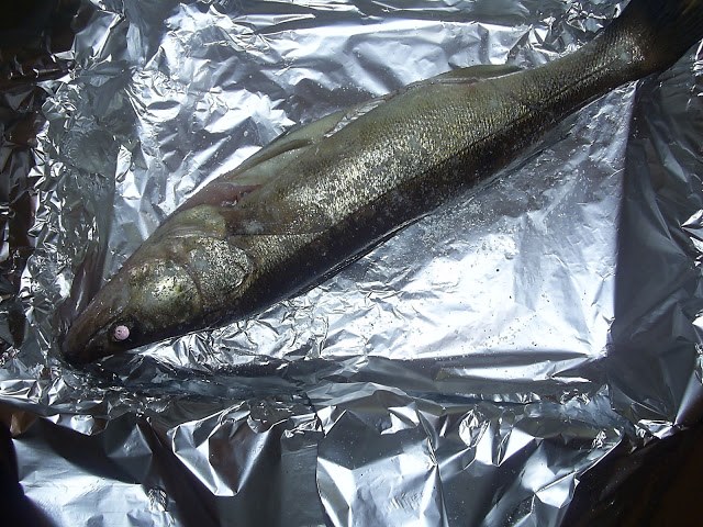 Peixe em folha