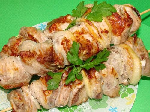 Kebab Shish De Porco