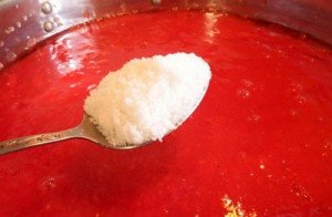 Suco de tomate para o inverno