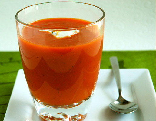 Suco de tomate para o inverno