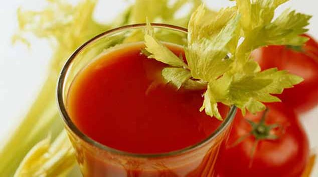 Suco de tomate para o inverno