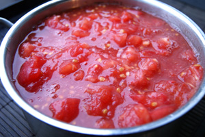 Suco de tomate para o inverno