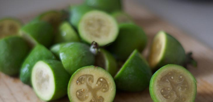 Geléia de feijoa, uma receita com uma foto