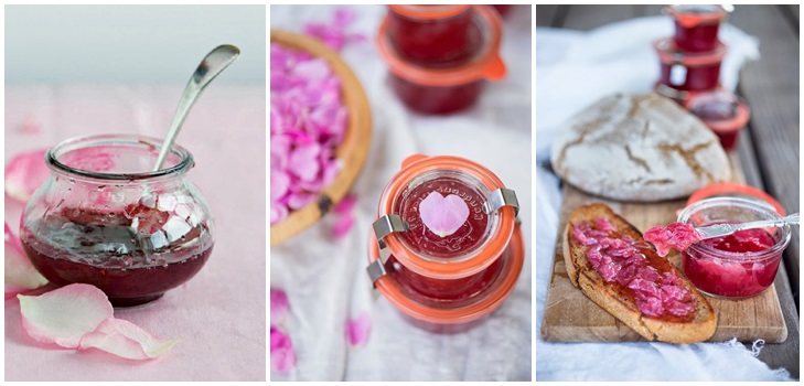 Qual rosa é adequado para geléia