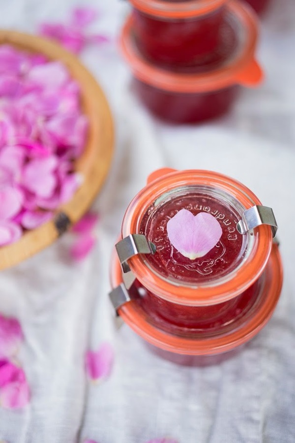 Qual rosa é adequado para geléia