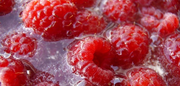 geléia em fervura