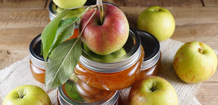 Receitas de geléia de maçãs