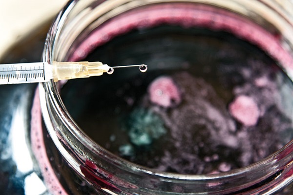 Vinho caseiro de chokeberry