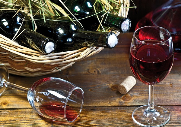 Vinho caseiro de chokeberry