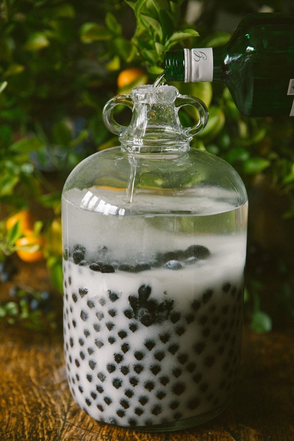 Vinho caseiro de chokeberry