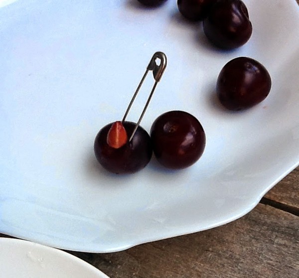 Cereja para o inverno - receitas - geléia com sementes e pits, Cinco minutos, geléia, geléia sem gelatina, compota de cereja