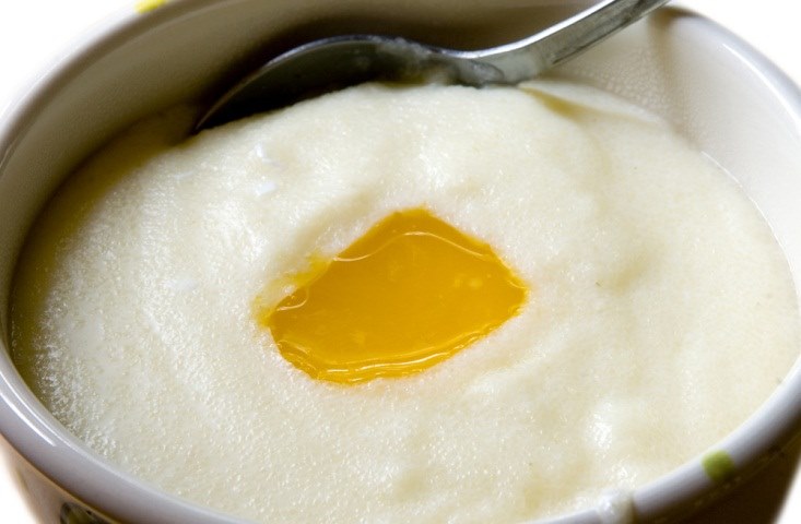 cereal com manteiga