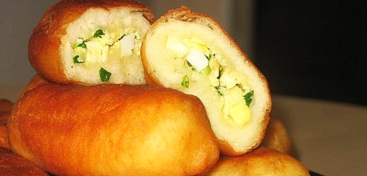 empanadras com cebola e ovo