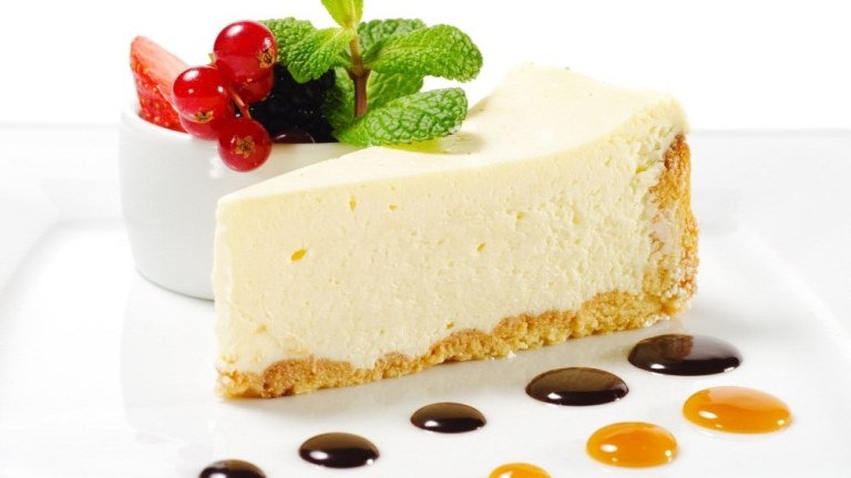 Cheesecake com manga