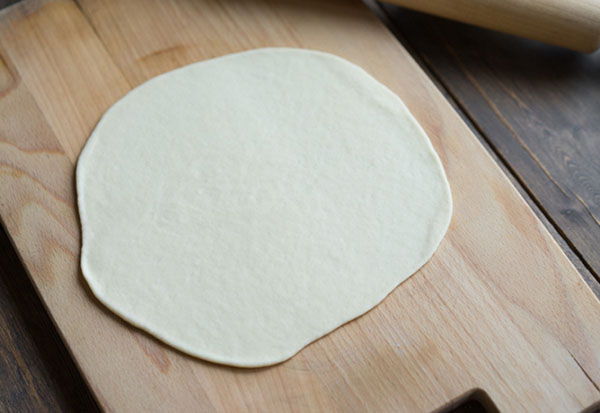 Receita deliciosa: calzone com enchimento vegetal