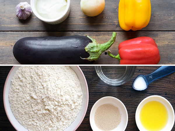 Receita deliciosa: calzone com enchimento vegetal