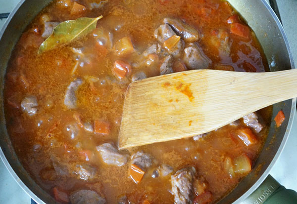 Receita deliciosa: guisado de carne de estilo italiano