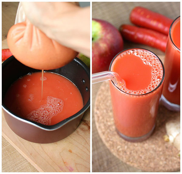 Como preparar suco de maçã para o inverno
