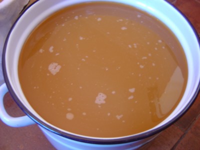 Suco de maçã para o inverno
