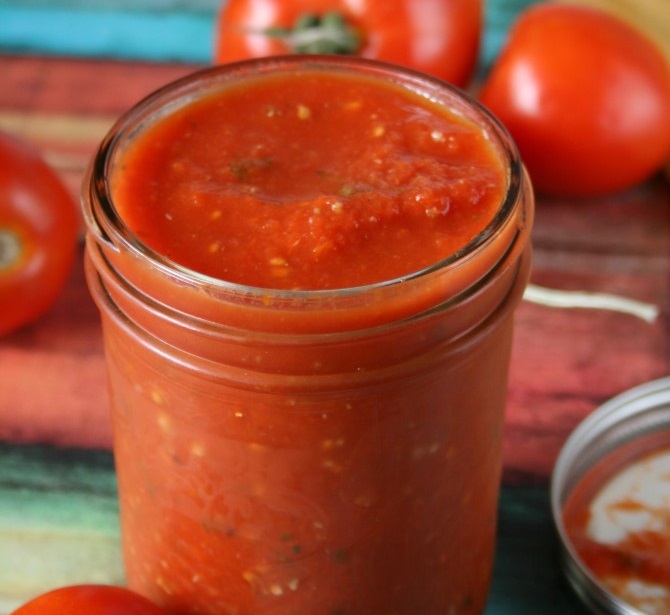 Ketchup caseiro