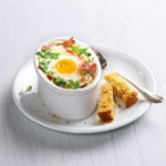 Ovos cozidos (ovo-cocotte)