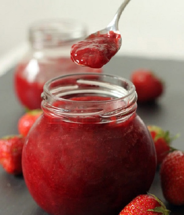 Geléia de morangos para o inverno, receitas