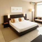 Design de interiores de um apartamento de um quarto