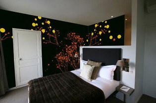 Pintura de arte no interior