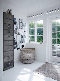 Interior em cor branca