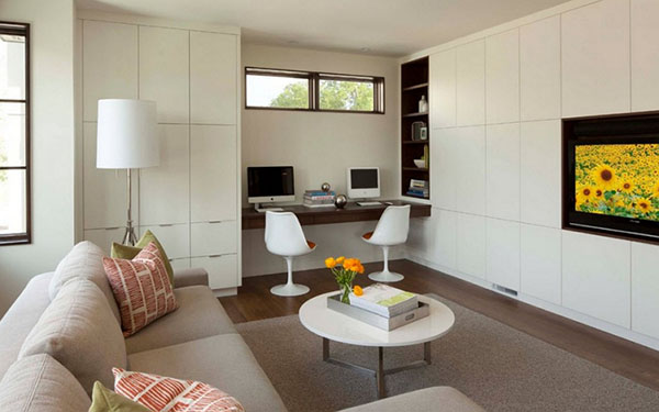 Como criar uma zona de trabalho em um apartamento: dicas de estilistas