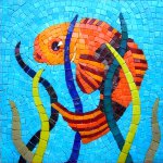 Mosaico no banheiro Mosaico no banheiro