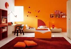 Laranja no interior