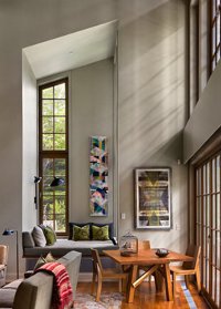 Cinza no interior