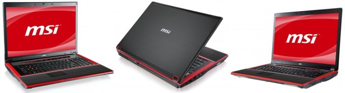 MSI GT740 laptop