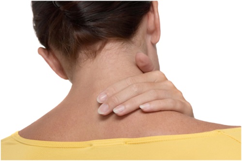 Qual é a massagem da zona do pescoço?