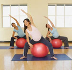 Fitness para mulheres grávidas Fitness para mulheres grávidas