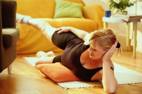 Ginástica para mulheres grávidas no 2º trimestre